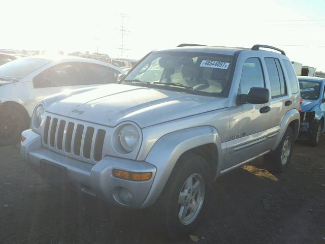 1J4GL58K53W621951 - 2003 JEEP LIBERTY LI SILVER photo 2