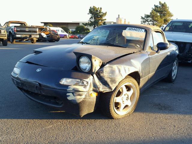 JM1NA3530V0738914 - 1997 MAZDA MX-5 MIATA BLUE photo 2