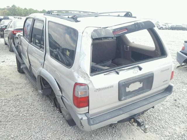 JT3GN87R3Y0140692 - 2000 TOYOTA 4RUNNER LI SILVER photo 3