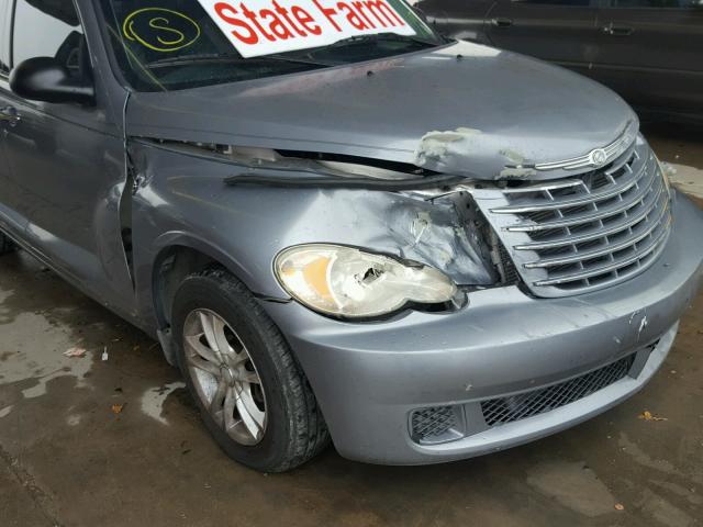 3A4FY48B86T216720 - 2006 CHRYSLER PT CRUISER GRAY photo 9