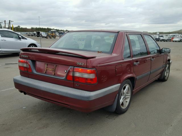 YV1LS5545T1342682 - 1996 VOLVO 850 BASE RED photo 4