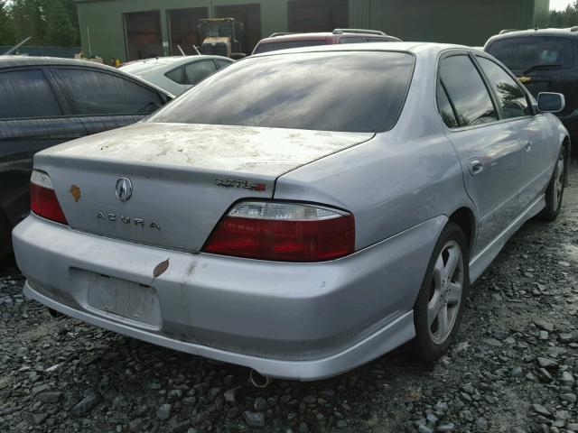 19UUA56863A040785 - 2003 ACURA 3.2TL TYPE SILVER photo 4