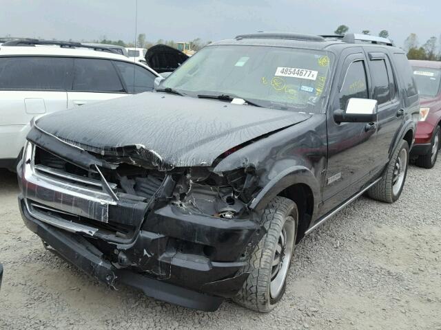 1FMEU65EX7UA71643 - 2007 FORD EXPLORER L BLACK photo 2