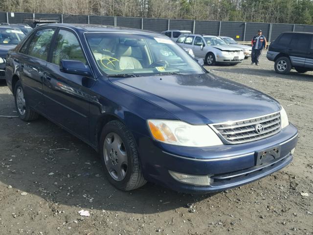 4T1BF28B04U361778 - 2004 TOYOTA AVALON XL BLUE photo 1