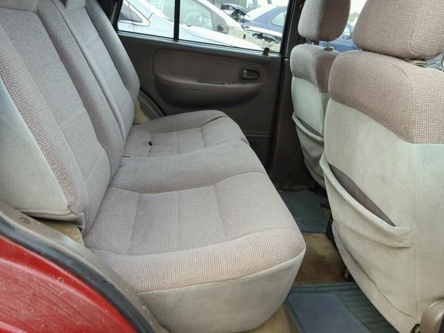 KNDJA7238X5581262 - 1999 KIA SPORTAGE RED photo 6