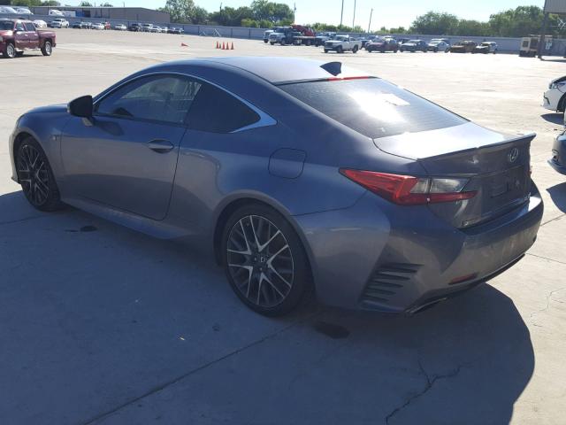 JTHHE5BC4F5000229 - 2015 LEXUS RC 350 GRAY photo 3