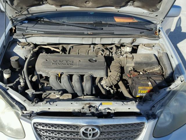 2T1BR32E56C575900 - 2006 TOYOTA COROLLA CE SILVER photo 7