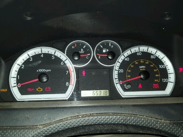 KL1TD56657B074613 - 2007 CHEVROLET AVEO BASE Կապույտ լուսանկար 8