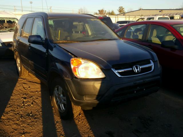 SHSRD78843U113737 - 2003 HONDA CR-V EX BLUE photo 1