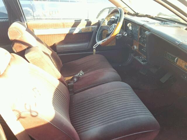 1G4AH11N7KG404142 - 1989 BUICK CENTURY CU BURGUNDY photo 5