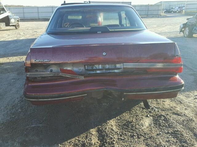 1G4AH11N7KG404142 - 1989 BUICK CENTURY CU BURGUNDY photo 9