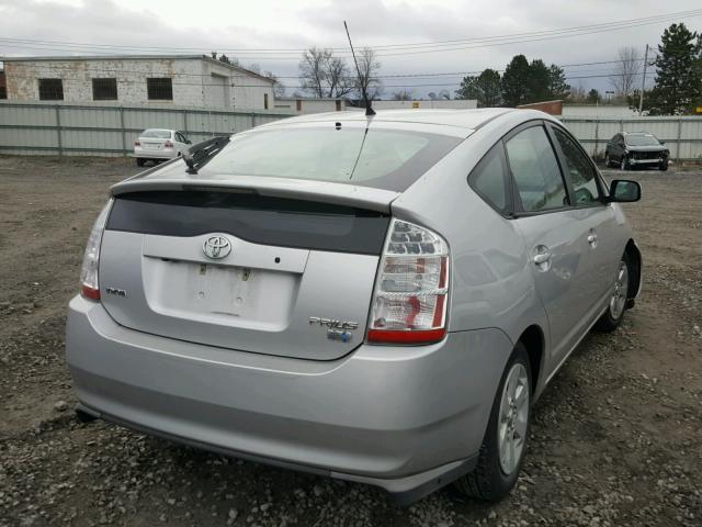 JTDKB20U493519730 - 2009 TOYOTA PRIUS SILVER photo 4