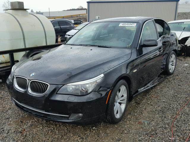 WBANU53599C123450 - 2009 BMW 528 I BLACK photo 2