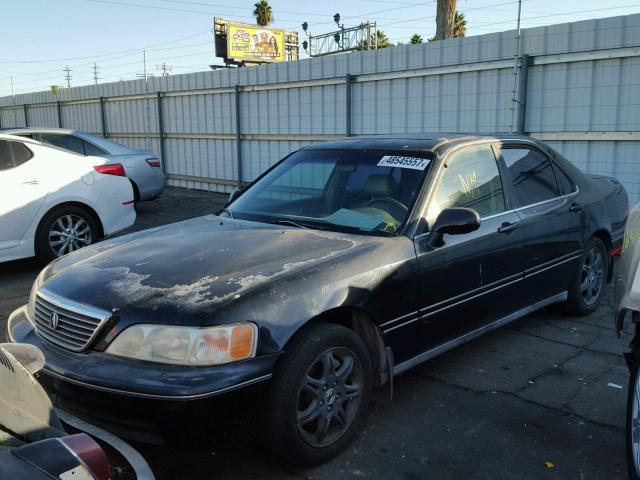 JH4KA9662WC003428 - 1998 ACURA 3.5RL BLACK photo 2