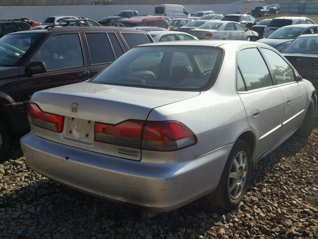 1HGCG66862A024147 - 2002 HONDA ACCORD EX SILVER photo 4