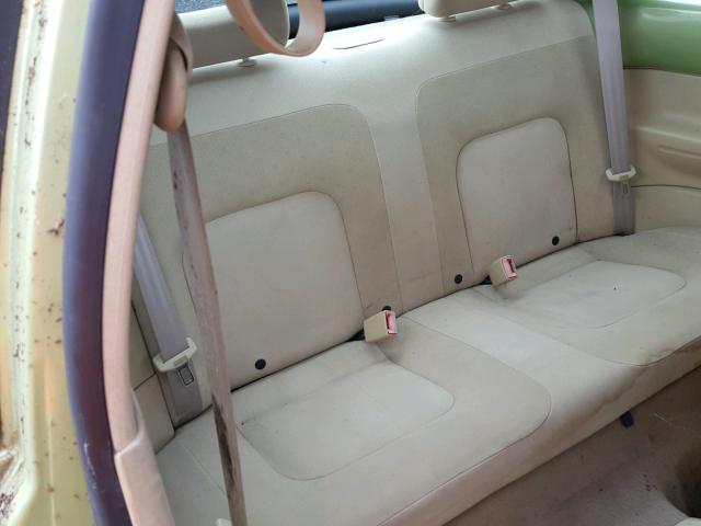 3VWBB21CX2M404055 - 2002 VOLKSWAGEN NEW BEETLE Yaşıl foto 6