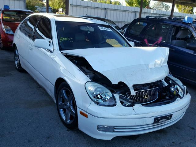 JT8BL69S120009413 - 2002 LEXUS GS 430 WHITE photo 1