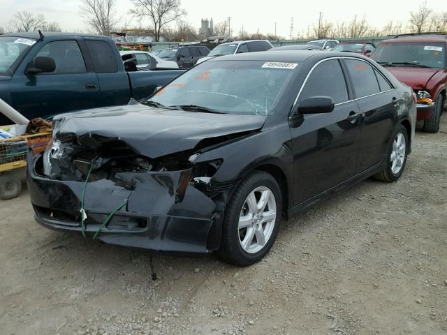 4T1BE46K69U360787 - 2009 TOYOTA CAMRY BASE BLACK photo 2