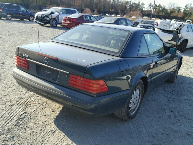 WDBFA63F2TF135782 - 1996 MERCEDES-BENZ SL 320 GREEN photo 4