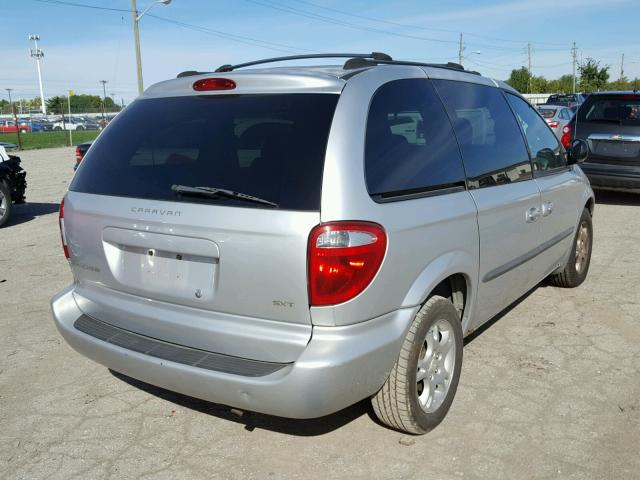 1D4GP45R34B599692 - 2004 DODGE CARAVAN SX SILVER photo 4