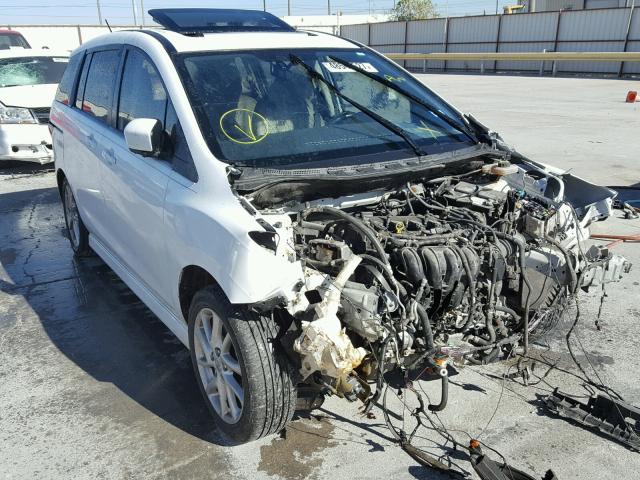 JM1CW2DL1C0127551 - 2012 MAZDA 5 WHITE photo 1