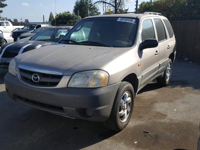 4F2YU07B31KM67028 - 2001 MAZDA TRIBUTE DX 棕色 照片 2