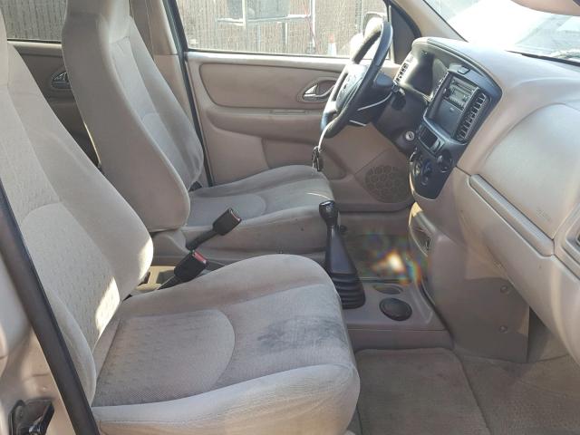 4F2YU07B31KM67028 - 2001 MAZDA TRIBUTE DX 棕色 照片 5