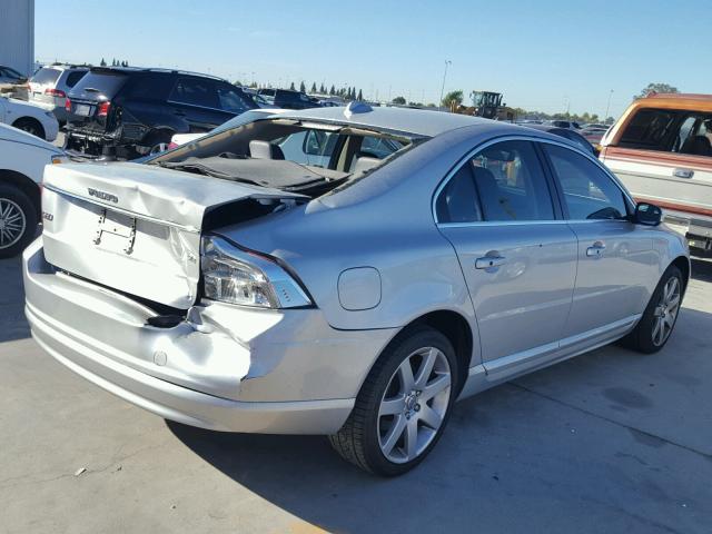 YV1AS982881080351 - 2008 VOLVO S80 3.2 SILVER photo 4