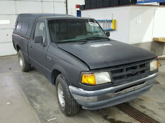 1FTCR10AXRPB19020 - 1994 FORD RANGER BLACK photo 1