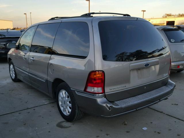 2FMDA58483BA14973 - 2003 FORD WINDSTAR L TAN photo 3