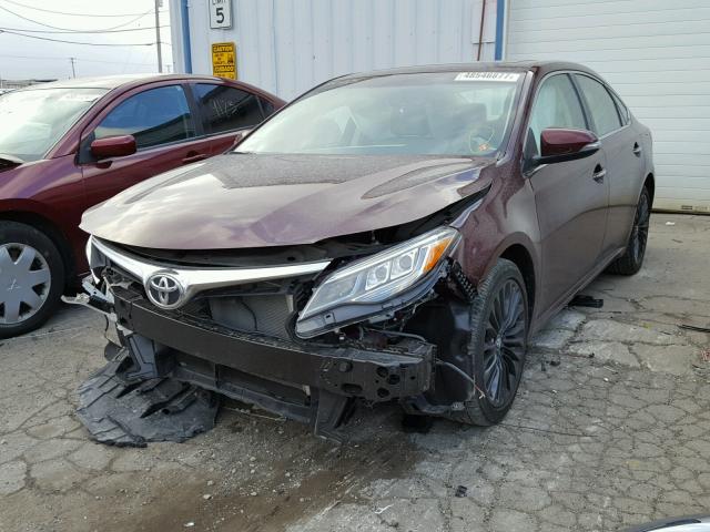 4T1BK1EB9GU197445 - 2016 TOYOTA AVALON XLE 勃艮第红 照片 2