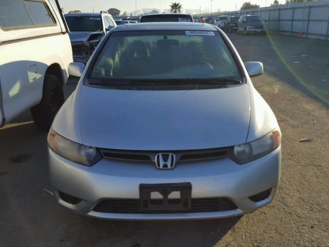 2HGFG12807H568450 - 2007 HONDA CIVIC EX SILVER photo 9