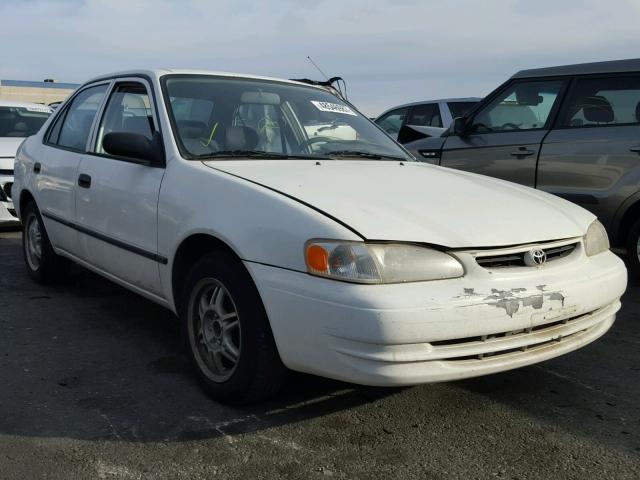 1NXBR12E7YZ380600 - 2000 TOYOTA COROLLA VE WHITE photo 1