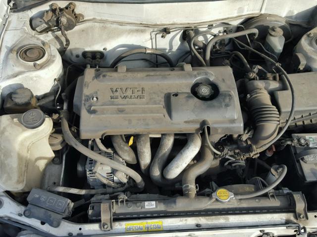 1NXBR12E7YZ380600 - 2000 TOYOTA COROLLA VE WHITE photo 7