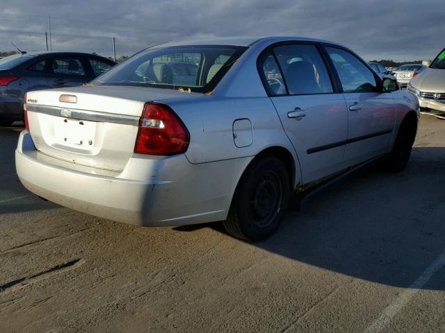 1G1ZS52F25F113882 - 2005 CHEVROLET MALIBU SILVER photo 4