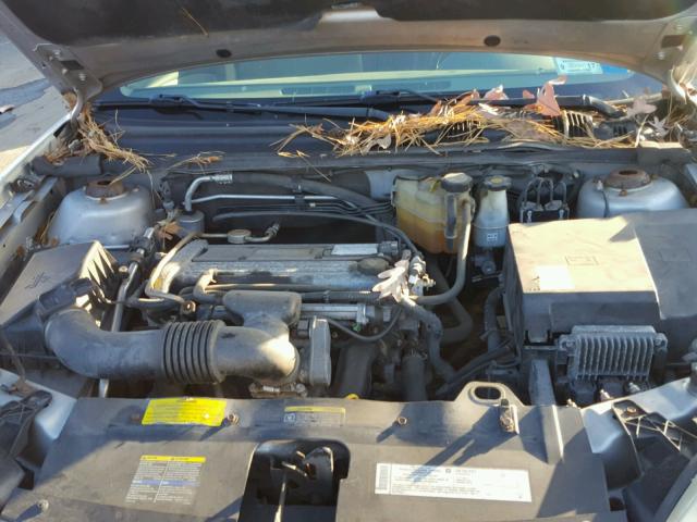 1G1ZS52F25F113882 - 2005 CHEVROLET MALIBU SILVER photo 7