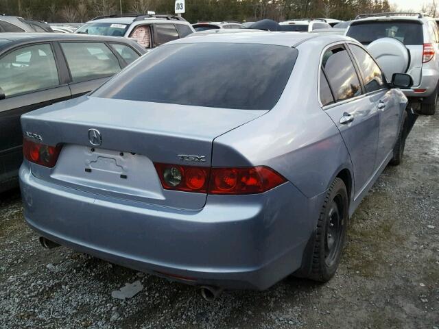 JH4CL95807C801476 - 2007 ACURA TSX BLUE photo 4