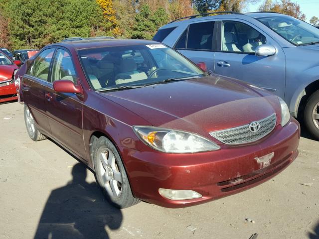 4T1BA32K94U505115 - 2004 TOYOTA CAMRY SE MAROON photo 1