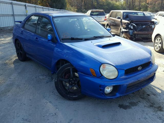 JF1GD29693G507857 - 2003 SUBARU IMPREZA WR BLUE photo 1