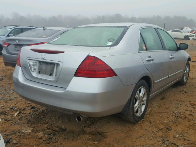 1HGCM56336A181518 - 2006 HONDA ACCORD SE SILVER photo 4