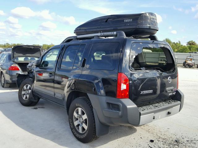 5N1AN0NW2BC509670 - 2011 NISSAN XTERRA OFF BLACK photo 3