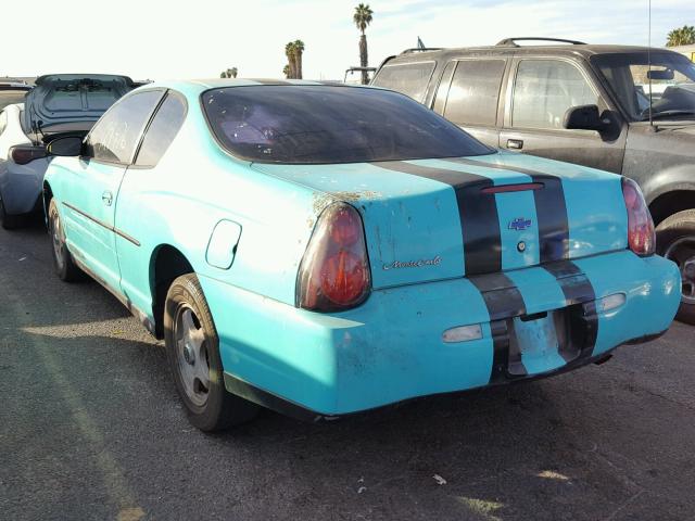 2G1WW12E539246018 - 2003 CHEVROLET MONTE CARL 绿色 照片 3