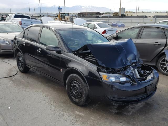 1G8AJ55F67Z201476 - 2007 SATURN ION LEVEL BLACK photo 1
