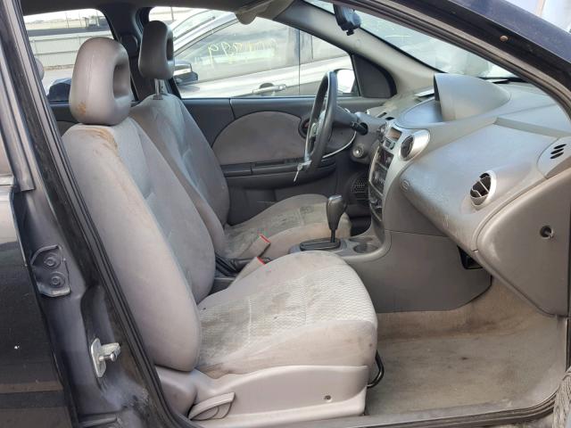 1G8AJ55F67Z201476 - 2007 SATURN ION LEVEL BLACK photo 5