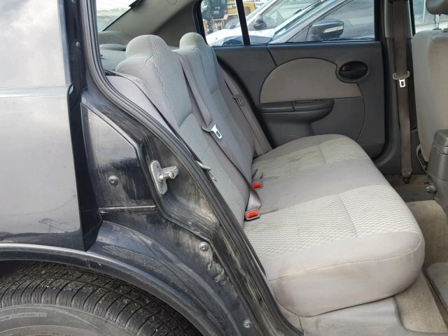 1G8AJ55F67Z201476 - 2007 SATURN ION LEVEL BLACK photo 6