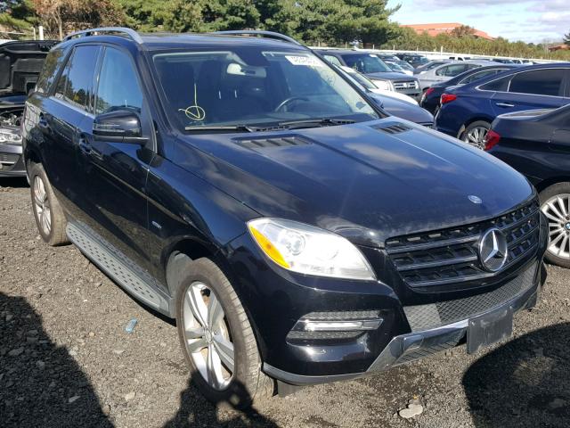 4JGDA2EB2CA013234 - 2012 MERCEDES-BENZ ML 350 BLU BLACK photo 1