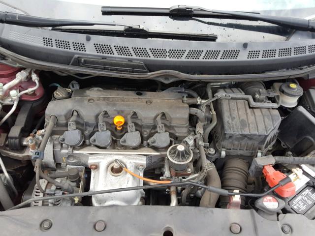 19XFA1F91BE009237 - 2011 HONDA CIVIC EXL 勃艮第红 照片 7