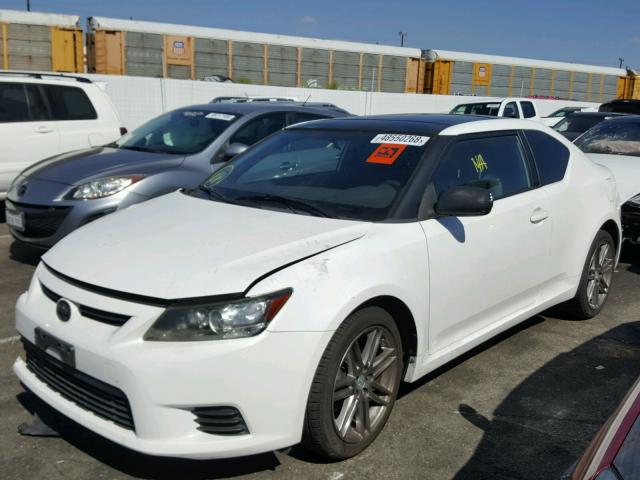 JTKJF5C70C3025954 - 2012 TOYOTA SCION TC 白色 照片 2