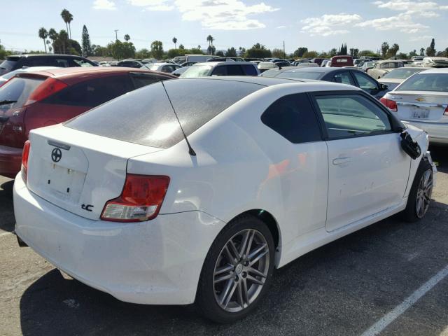 JTKJF5C70C3025954 - 2012 TOYOTA SCION TC 白色 照片 4