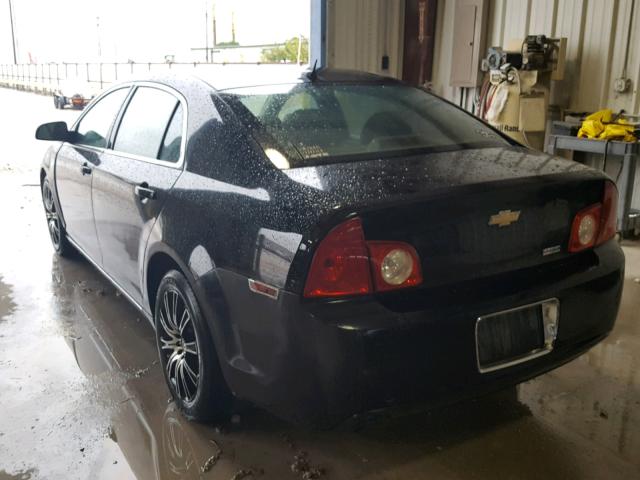1G1ZC5EU4BF133411 - 2011 CHEVROLET MALIBU 1LT BLACK photo 3